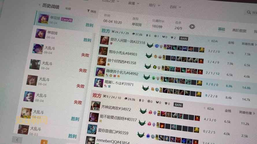 wegame英雄联盟战绩查询在线查，历史战绩一目了然！