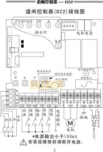 2265464：电动控制挡杆式自动通道详解