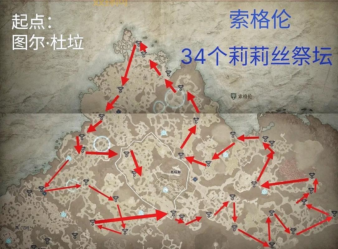 暗黑血统2雅琴娜位置揭秘，详细路线一看就会！