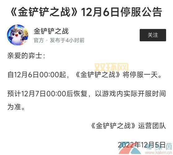 12月6日所有游戏都停服一天吗？背后的原因揭秘！