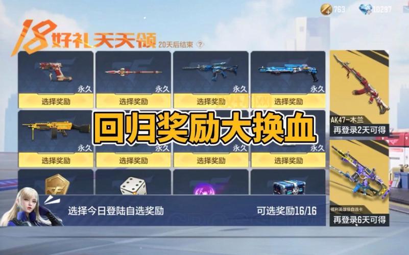 cf王者归来回归奖励有哪些?资深玩家给你分析!