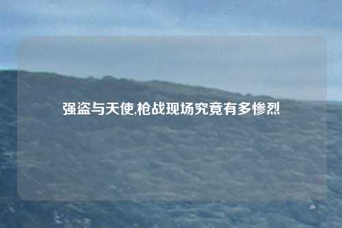强盗与天使,枪战现场究竟有多惨烈