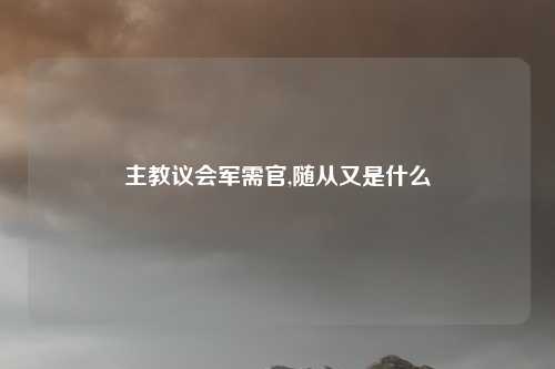 主教议会军需官,随从又是什么