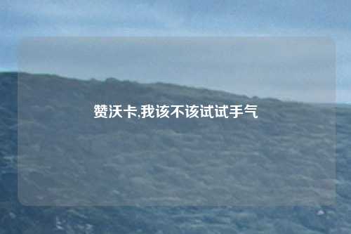 赞沃卡,我该不该试试手气
