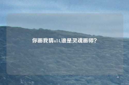 你画我猜u14,谁是灵魂画师？