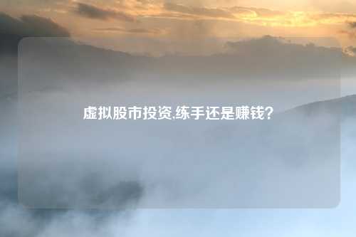虚拟股市投资,练手还是赚钱？