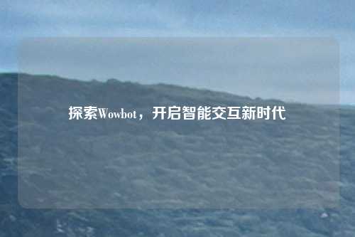 探索Wowbot,开启智能交互新时代