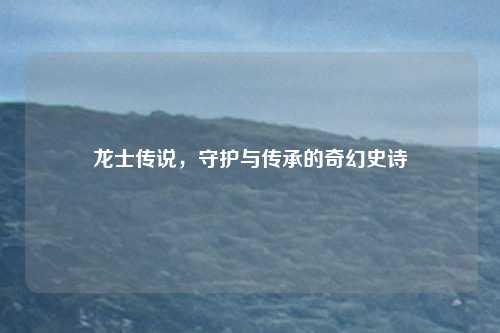 龙士传说，守护与传承的奇幻史诗