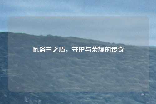 瓦洛兰之盾,守护与荣耀的传奇