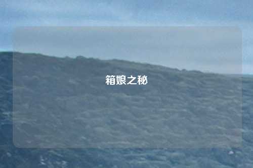 箱娘之秘