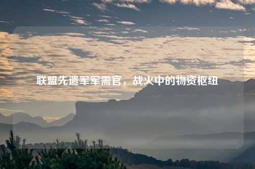 联盟先遣军军需官,战火中的物资枢纽