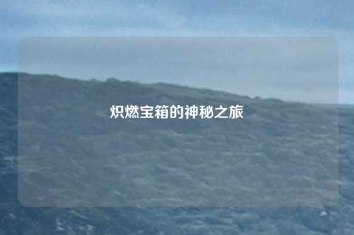 炽燃宝箱的神秘之旅