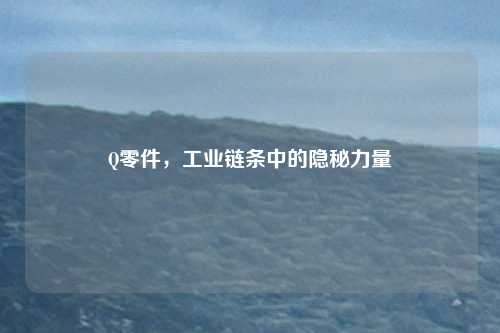 Q零件,工业链条中的隐秘力量