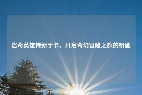 洛奇英雄传新手卡,开启奇幻冒险之旅的钥匙