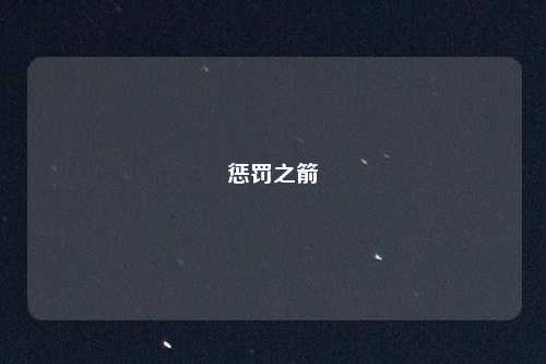 惩罚之箭