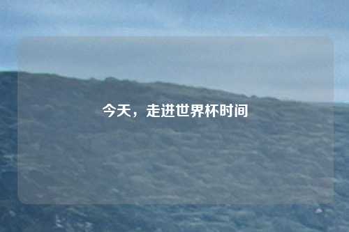 今天，走进世界杯时间