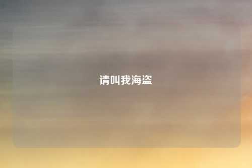请叫我海盗