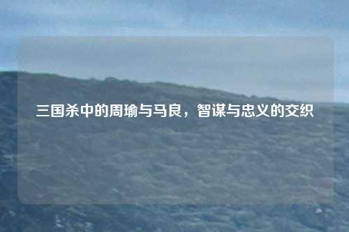 三国杀中的周瑜与马良，智谋与忠义的交织