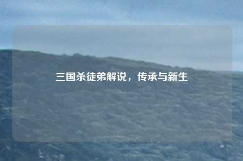 三国杀徒弟解说，传承与新生