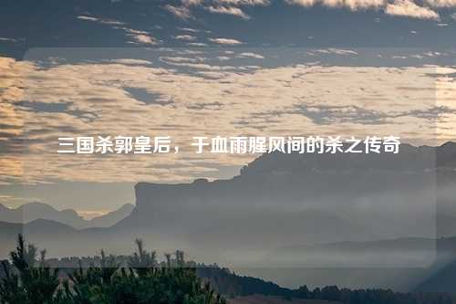 三国杀郭皇后，于血雨腥风间的杀之传奇