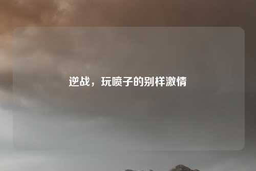 逆战，玩喷子的别样激情